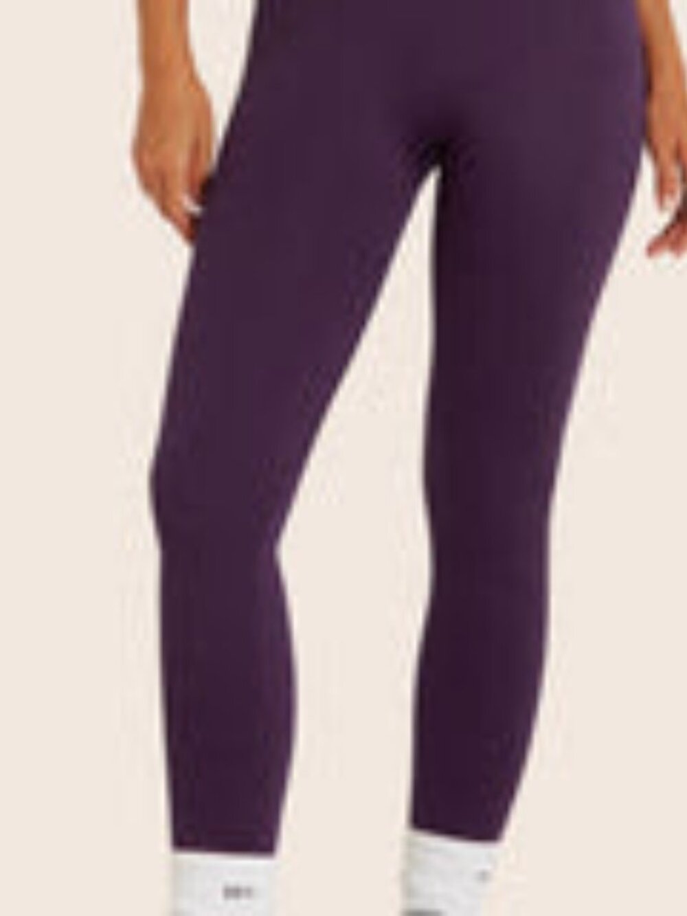SET Active Women's High-Rise Deep Purple Leggings
